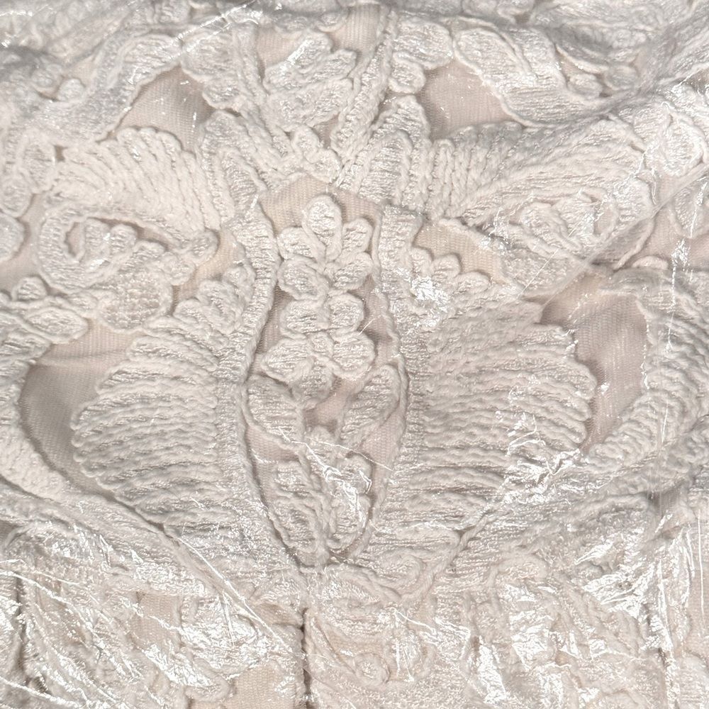 Sabina Musayev Ariana Lace Up Dress in Off White Lace - Picture 6 of 6